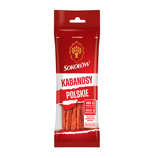 Kabanosy francuskie 100g Sokołów