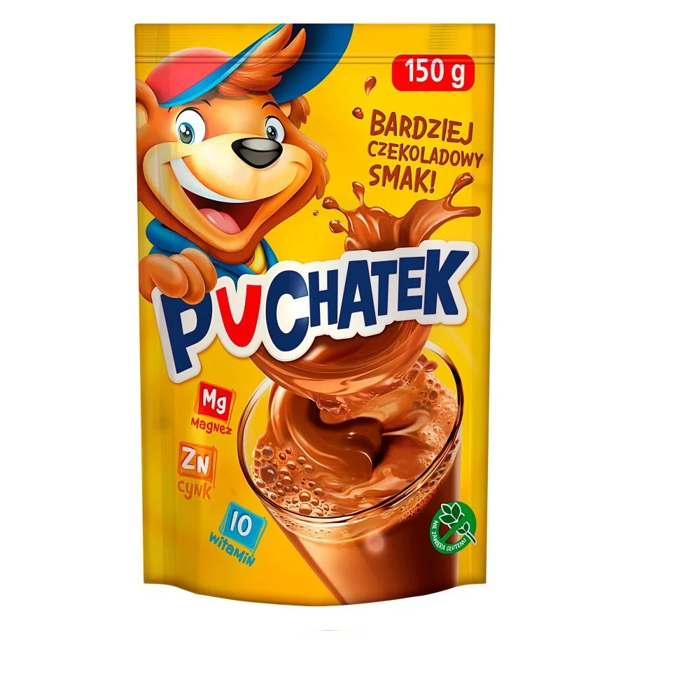 Napój kakaowy rozpuszczalny Puchatek 150g Maspex