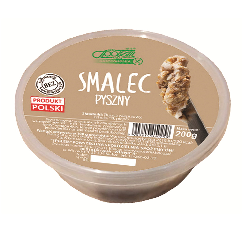 Smalec pyszny 200g Społem PSS
