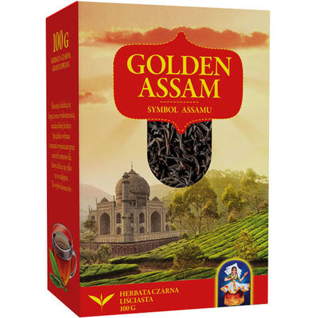 Herbata czarna liściasta Indyjska 100 g Golden Assam