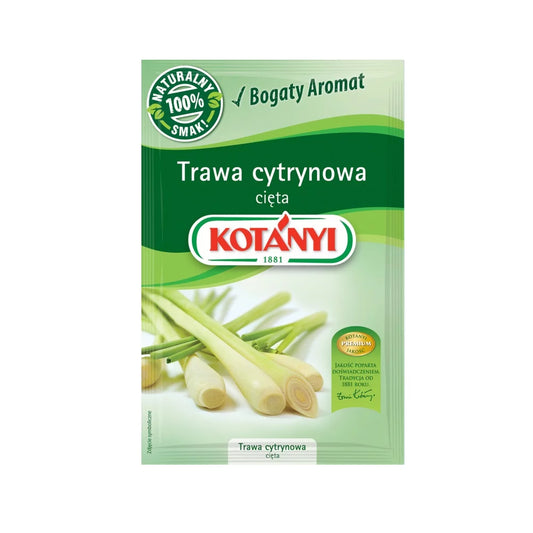 Przyprawa trawa cytrynowa cięta 15g Kotanyi