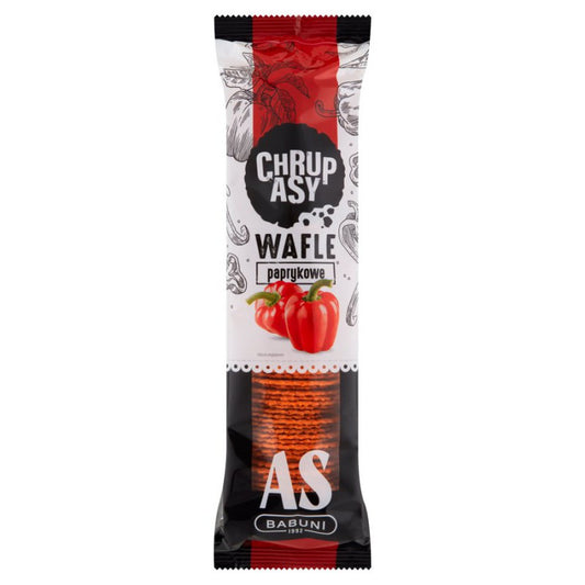 Wafle o smaku paprykowym 90 g AS Babuni