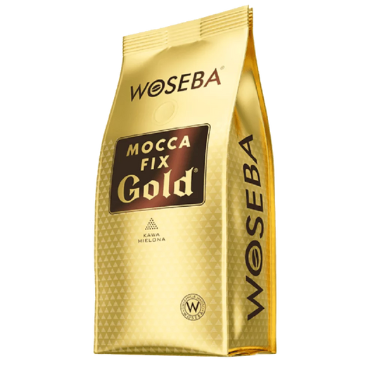 Kawa mielona Mocca fix gold 250g Woseba