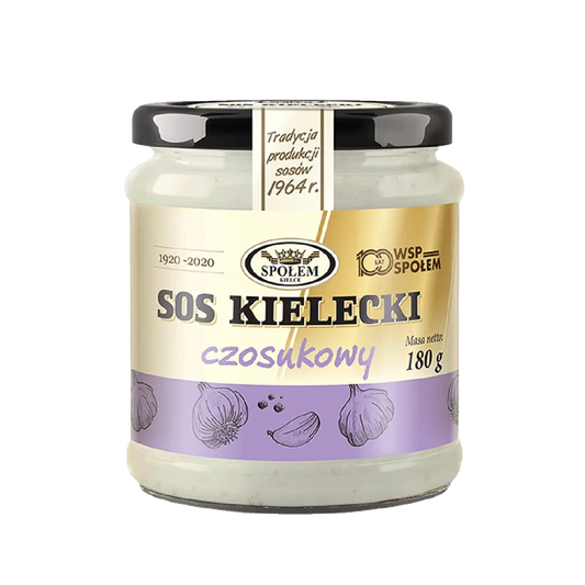 Sos kielecki czosnkowy 180g WSP Społem